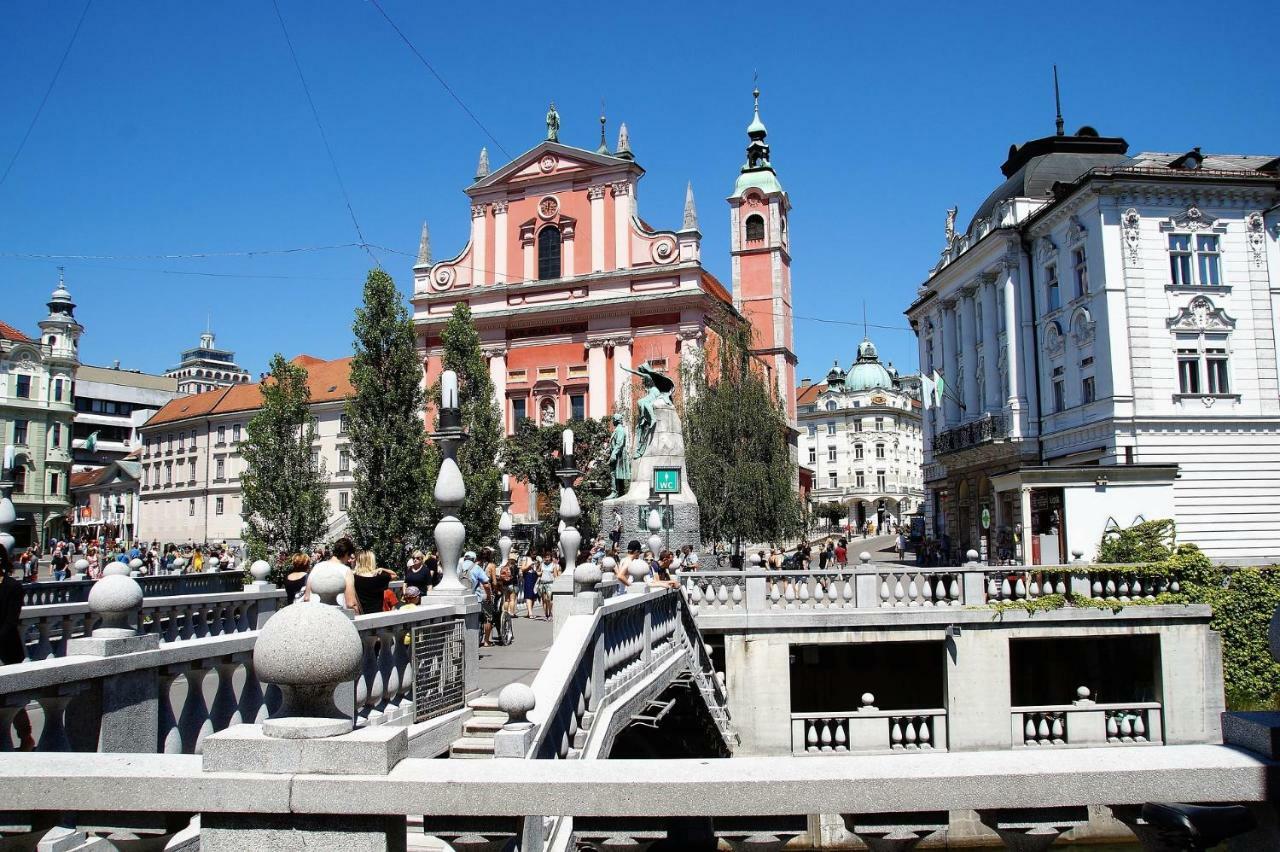 Central Apartments With Parking Ljubljana Kültér fotó